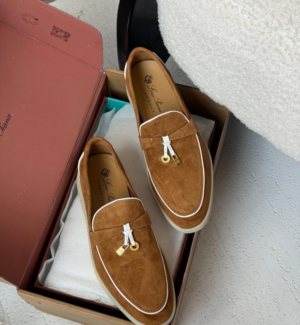 Loro Piana Summer Charms Walk Women's Loafers
